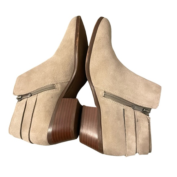 Sam Edelman Buckle Petal Booties in Tan Size 7.5 - Picture 6 of 9
